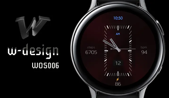 W-Design WOS006 - Watch Face screenshot 1