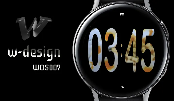 W-Design WOS007 - Watch Face screenshot 1