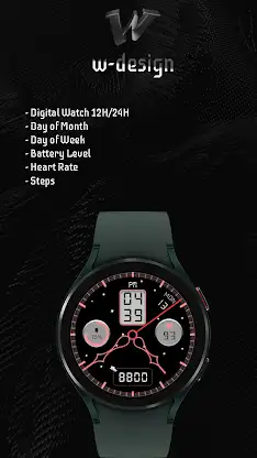 W-Design WOS014 - Watch Face screenshot 2
