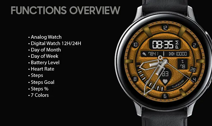 W-Design WOS018 - Watch Face screenshot 2
