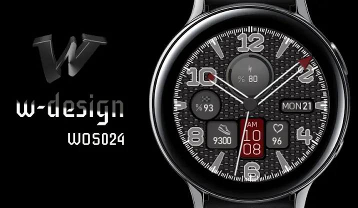 W-Design WOS024 - Watch Face screenshot 1