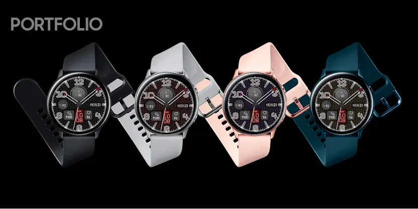 W-Design WOS024 - Watch Face screenshot 3