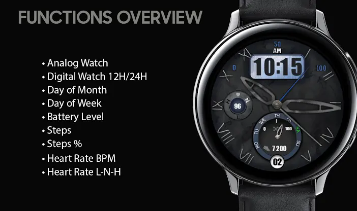 W-Design WOS030 - Watch Face screenshot 2