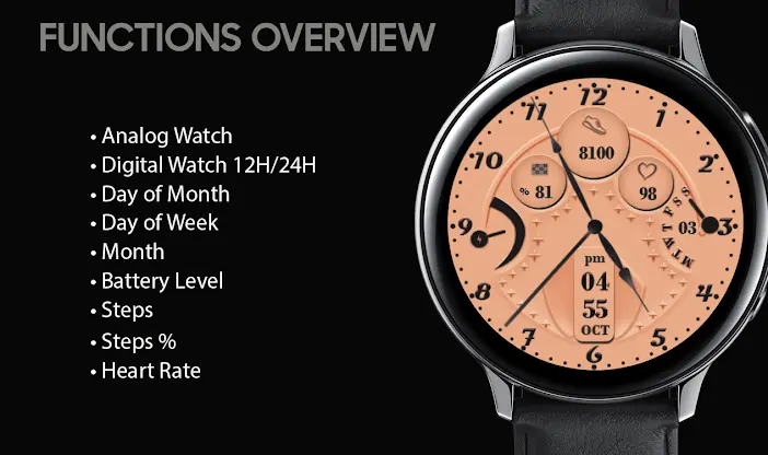 W-Design WOS031 - Watch Face screenshot 2