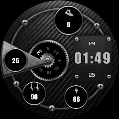 W-Design WOS032 - Watch Face screenshot 3