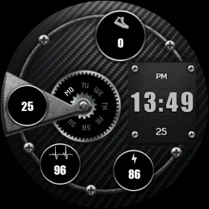 W-Design WOS032 - Watch Face screenshot 2