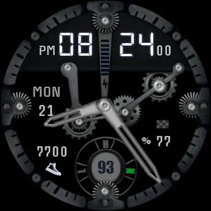W-Design WOS033 - Watch Face screenshot 4