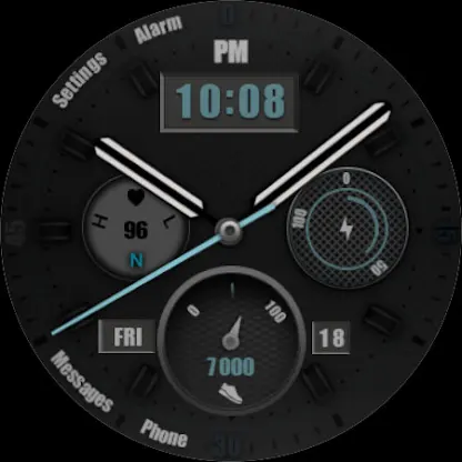 W-Design WOS036 Watch Face screenshot 4