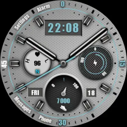 W-Design WOS036 Watch Face screenshot 1