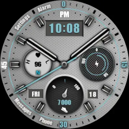W-Design WOS036 Watch Face screenshot 2