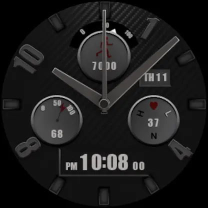 W-Design WOS038 Watch Face screenshot 4