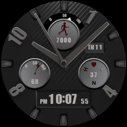 W-Design WOS038 Watch Face screenshot 1