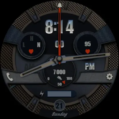 W-Design WOS040 - Watch Face screenshot 4
