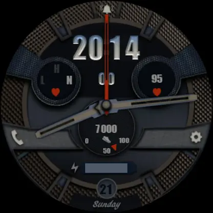 W-Design WOS040 - Watch Face screenshot 3