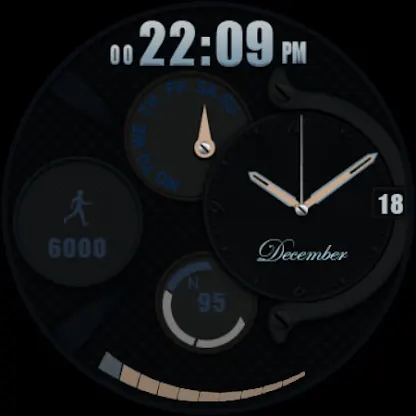 W-Design WOS048 - Watch Face screenshot 4