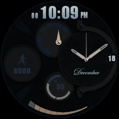 W-Design WOS048 - Watch Face screenshot 3