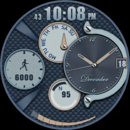 W-Design WOS048 - Watch Face screenshot 2