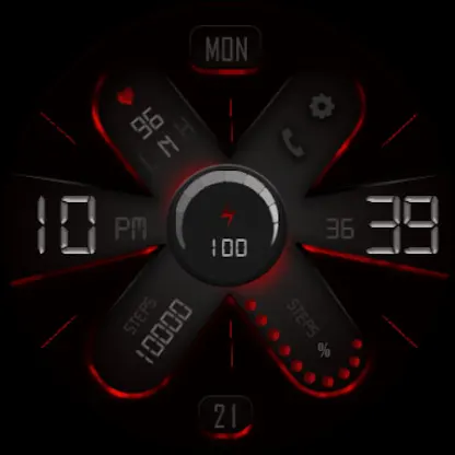 W-Design WOS050 - Watch Face screenshot 4