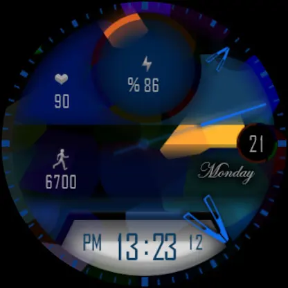 W-Design WOS054 - Watch Face screenshot 4