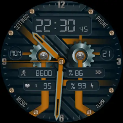W-Design WOS057 - Watch Face screenshot 1