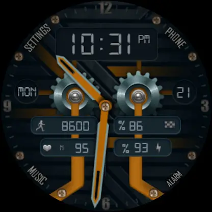 W-Design WOS057 - Watch Face screenshot 3