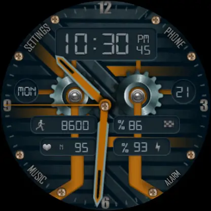 W-Design WOS057 - Watch Face screenshot 2