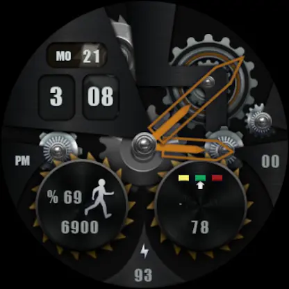 W-Design WOS058 - Watch Face screenshot 4