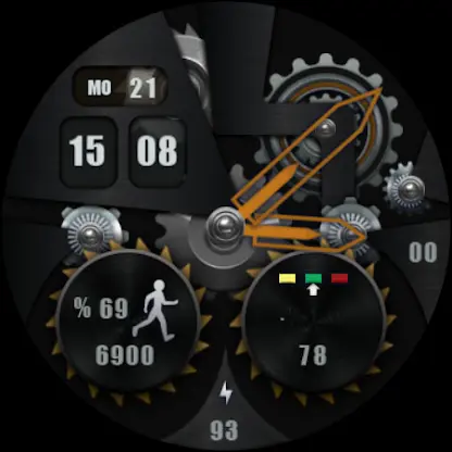 W-Design WOS058 - Watch Face screenshot 3