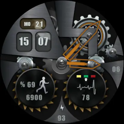 W-Design WOS058 - Watch Face screenshot 1