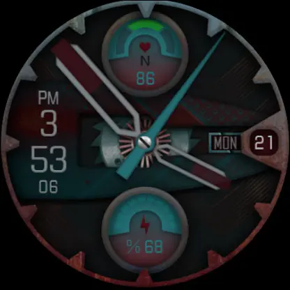 W-Design WOS062 - Watch Face screenshot 4