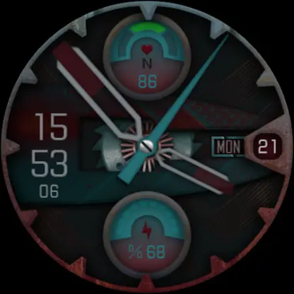 W-Design WOS062 - Watch Face screenshot 3