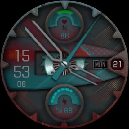 W-Design WOS062 - Watch Face screenshot 1