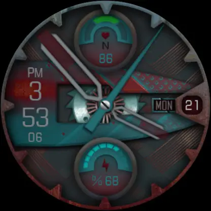 W-Design WOS062 - Watch Face screenshot 2