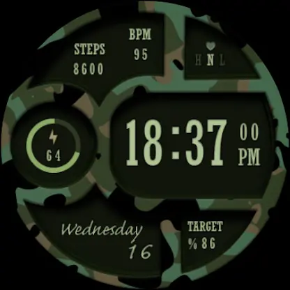 W-Design WOS068 - Watch Face screenshot 4