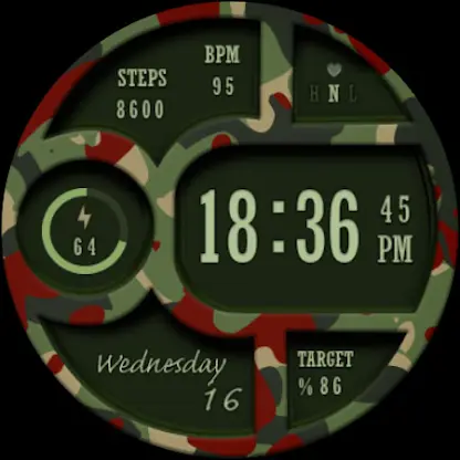 W-Design WOS068 - Watch Face screenshot 1