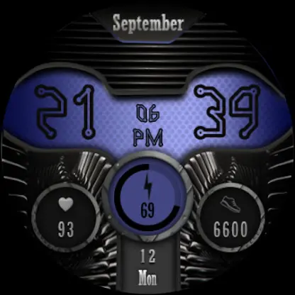 W-Design WOS070 - Watch Face screenshot 7