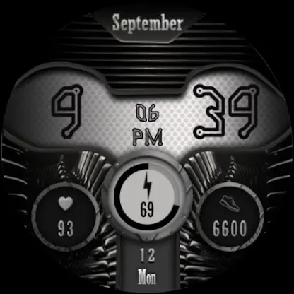 W-Design WOS070 - Watch Face screenshot 1