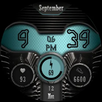 W-Design WOS070 - Watch Face screenshot 6