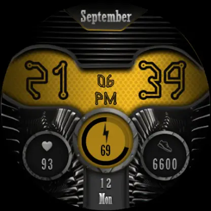 W-Design WOS070 - Watch Face screenshot 5
