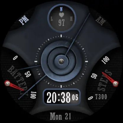 W-Design WOS071 - Watch Face screenshot 4