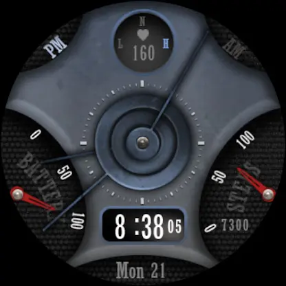 W-Design WOS071 - Watch Face screenshot 2