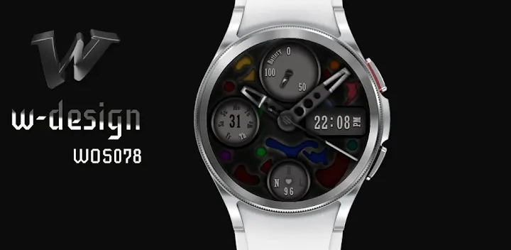 W-Design WOS078 - Watch Face — Android app banner