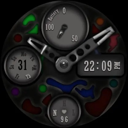 W-Design WOS078 - Watch Face screenshot 2