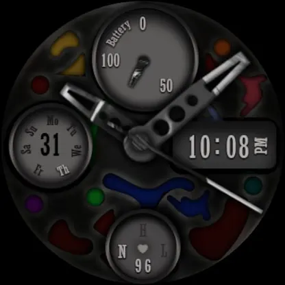 W-Design WOS078 - Watch Face screenshot 3