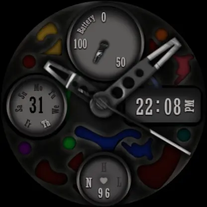 W-Design WOS078 - Watch Face screenshot 1
