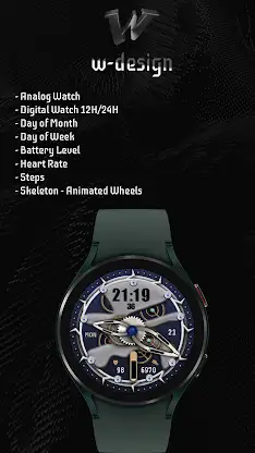 W-Design WOS085 - Watch Face screenshot 1