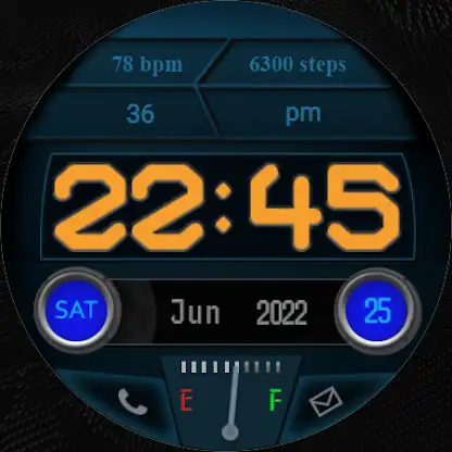 W-Design WOS089 - Watch Face screenshot 4