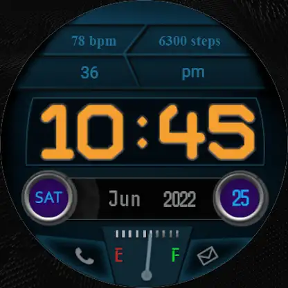 W-Design WOS089 - Watch Face screenshot 3