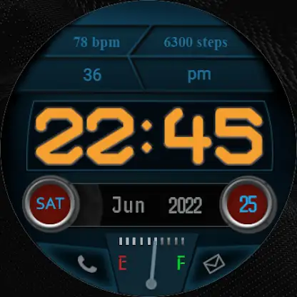 W-Design WOS089 - Watch Face screenshot 7