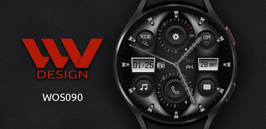 W-Design WOS090 - Watch Face screenshot 1